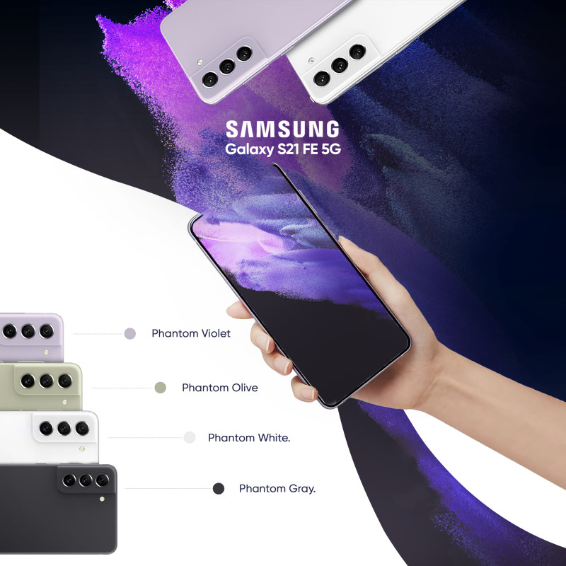 گوشی سامسونگ مدل Galaxy S21 FE 5G دو سیم‌ کارت ظرفیت 256 گیگابایت و رم 8 گیگابایت