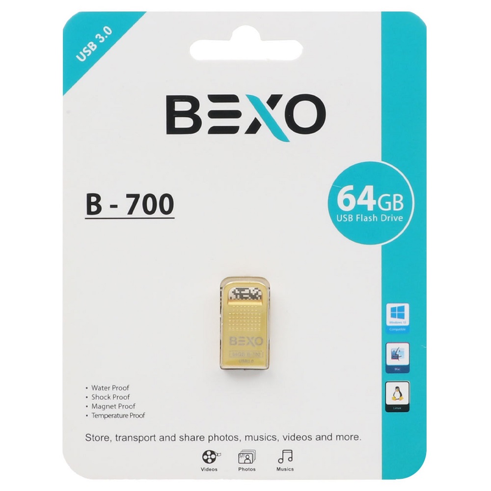 فلش مموري USB 3.0 64GB بکسو Bexo مدل B-700