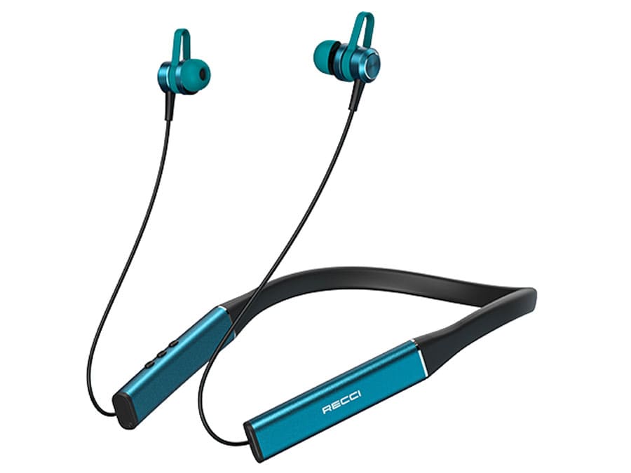 هندزفری بیسیم گردنی رسی Recci REP-W38 wireless sports neckband headphone