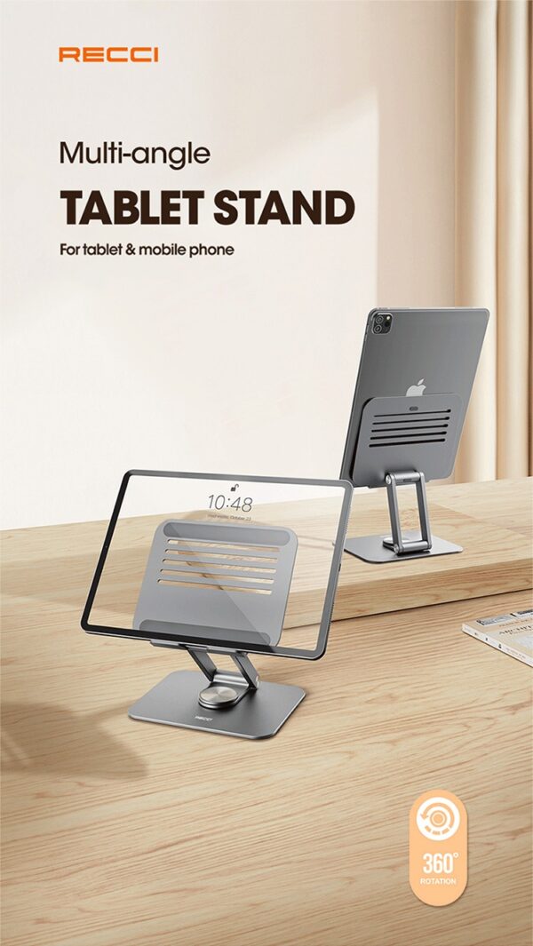 هولدر رومیزی تبلت و موبایل رسی Recci Multi-Angle Tablet Stand RHO-M16