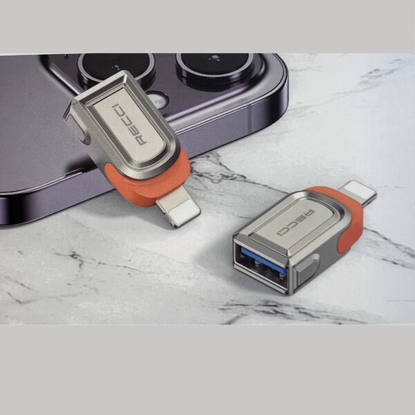 مبدل USB به لایتنینگ رسی مدل OTG RDS-A16L