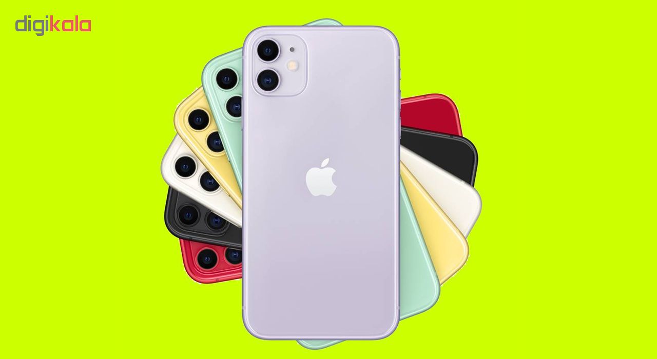 گوشی موبایل اپل مدل iPhone 11 CH تک سیم‌ کارت ظرفیت 128 گیگابایت و رم 4 گیگابایت